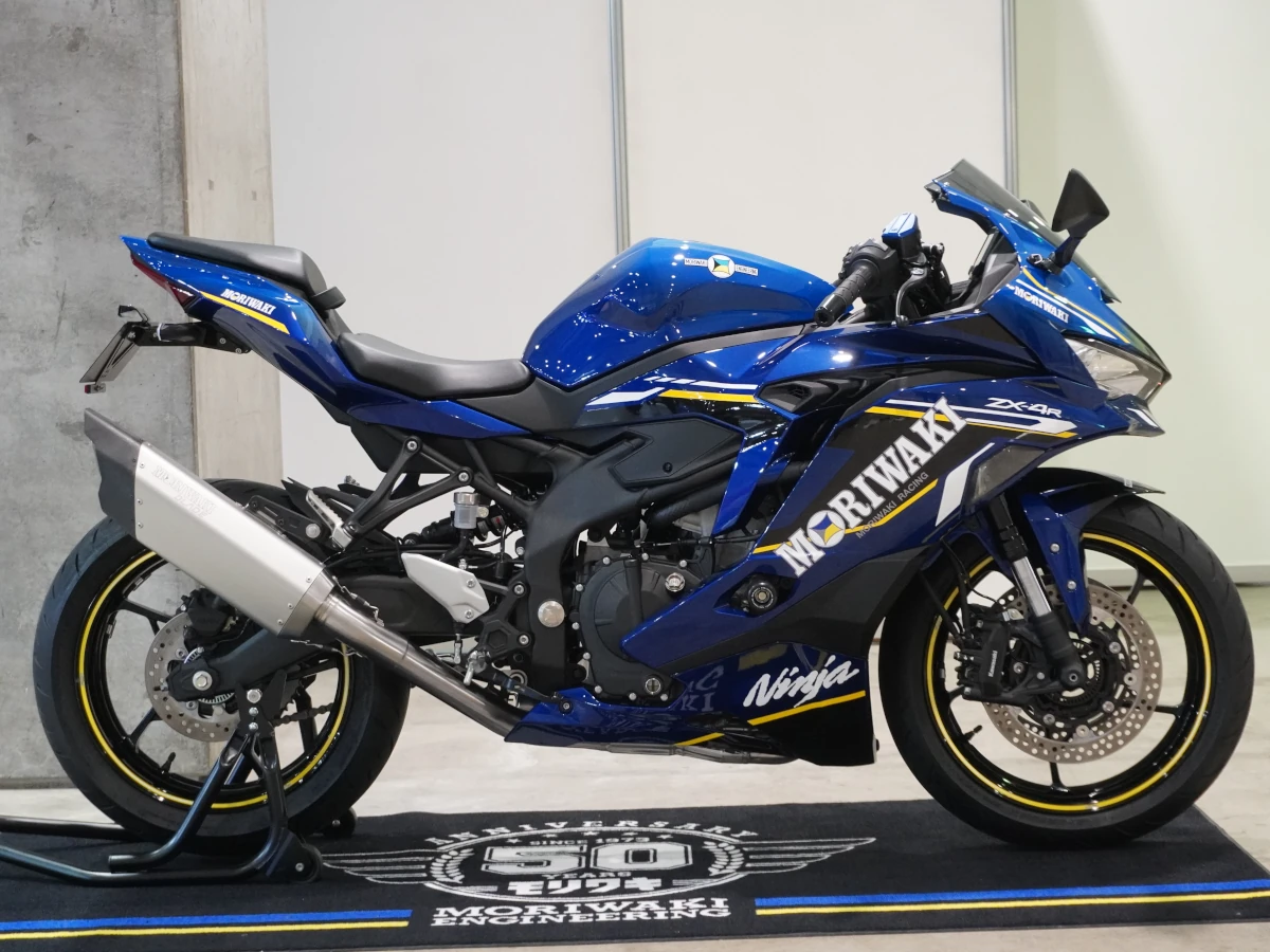 東京MCショー速報】モリワキ最高峰マフラー「BLADE」誕生、日本刀を