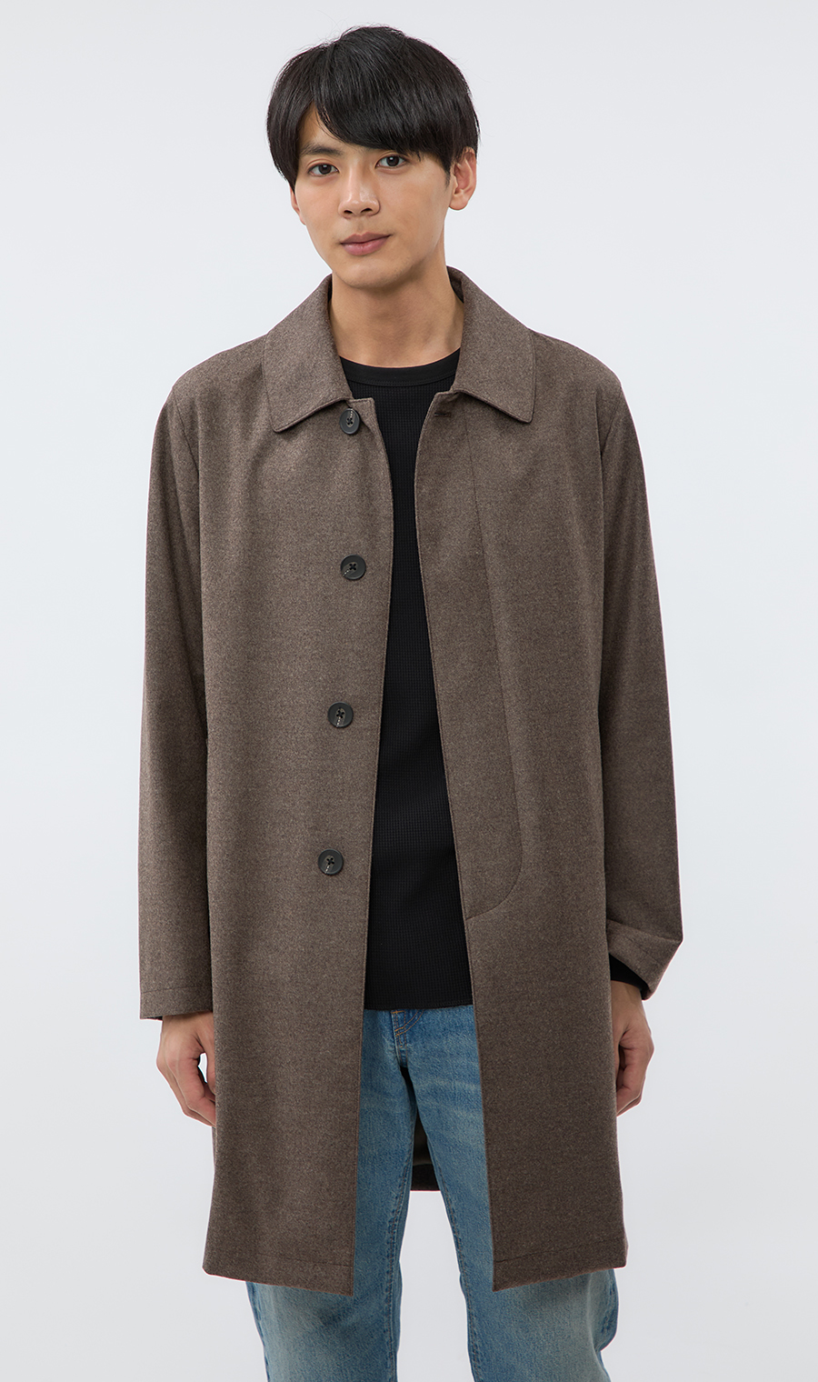 Loro Piana イタリア製 カシミア ダブル ロング コート N394 【公式通販】