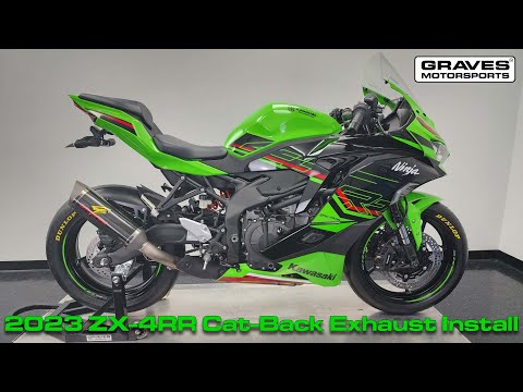 Graves Hexagonal Slip-On Exhaust Kawasaki Ninja ZX-4R / ZX-4RR