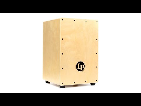 Latin Percussion Aspire Wire Cajon - Natural Finish | Sweetwater