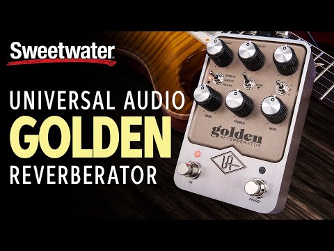 Universal Audio UAFX Golden Reverberator Pedal | Sweetwater