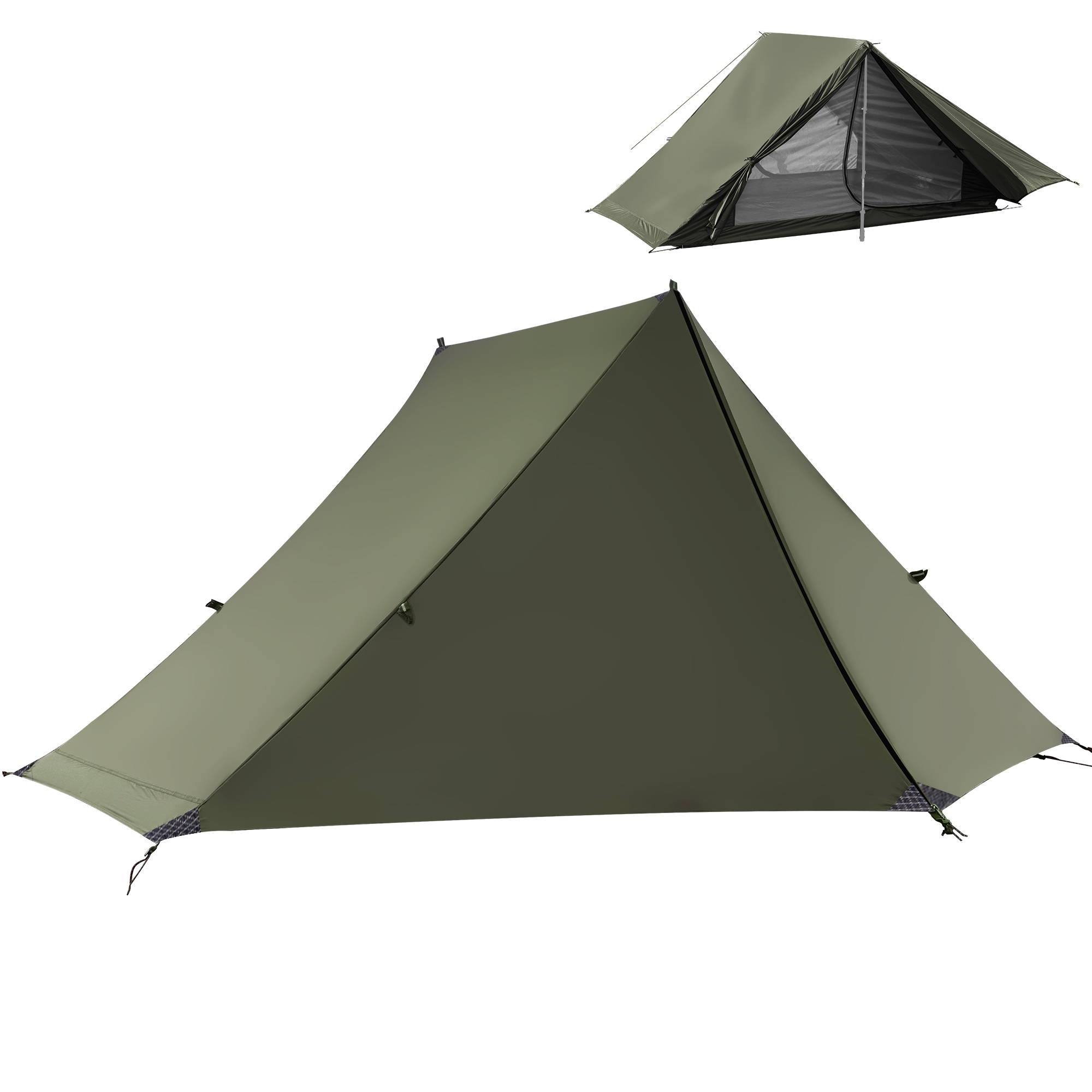 GEERTOPワンポールソロテント超軽量900グラム Amazon.co.jp: Geer Top