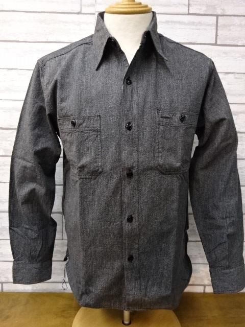 バズリクソンズ COTTON COVERT WORK SHIRTS BR26082-119 ブラック - ザ