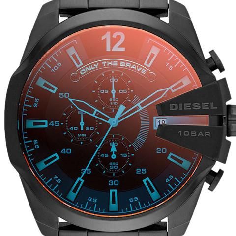 ディーゼル/時計/メガチーフ/DZ4318/ブラック×ブラック - 腕時計の通販