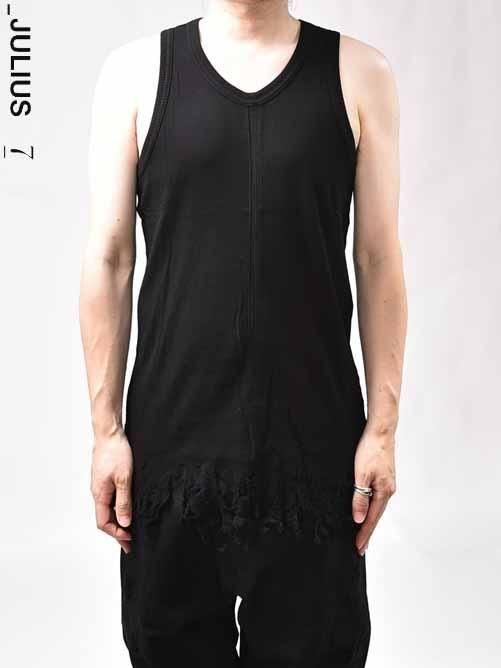 JULIUS[ユリウス] / GORDINI / 859CUM6-D DESTROY TANK TOP デストロイ
