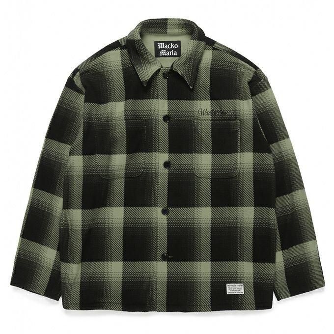 WACKO MARIA/ワコマリア/CHECK FLEECE SHIRT JACKET ( TYPE-2
