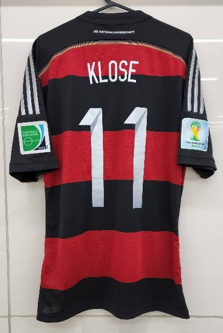 adidas ドイツ代表 シャツ 11番 タグ付き klose クローゼ ドイツ代表