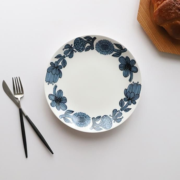 Gustavsberg│グスタフスベリ［BLUE ASTER(ブルーアスター)］プレート