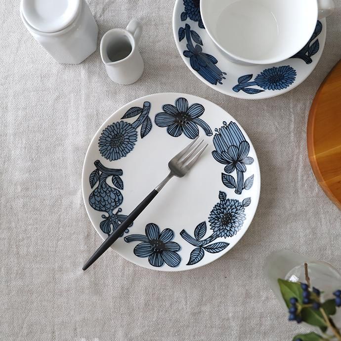 Gustavsberg│グスタフスベリ［BLUE ASTER(ブルーアスター)］プレート