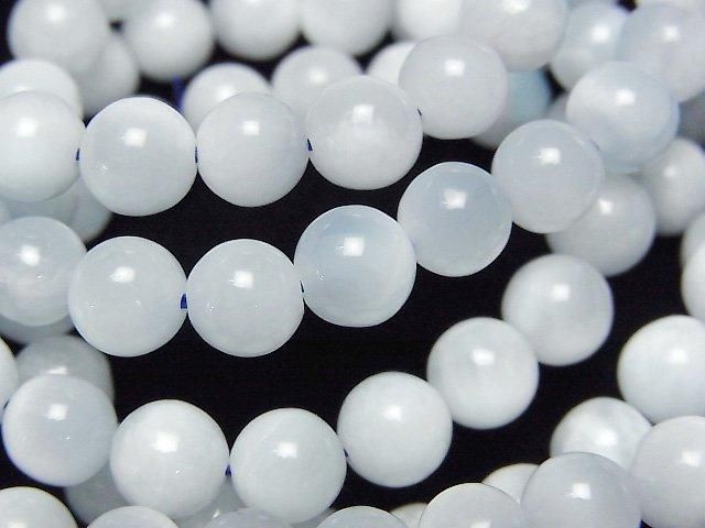 天然未処理大粒アイスラリマーブレスレット アイスラリマー