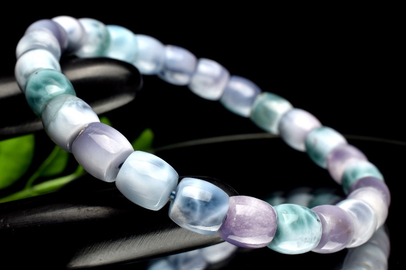 1点物】入手困難◇激レア天然カラー！ パープルラリマー 7x7mm