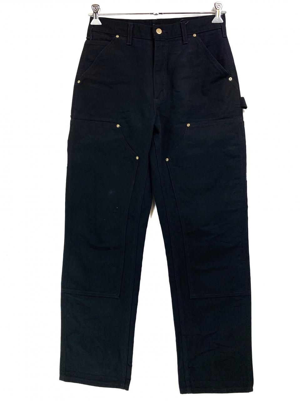 Carharttカーハートダブルニー ブラック30×32