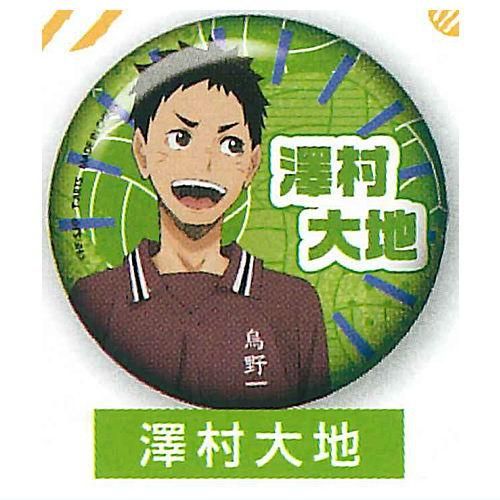 ハイキュー!! 思い出シャイニー缶バッジ [5.澤村大地],タカラトミー