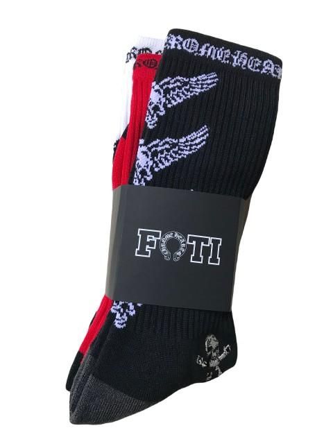 ✨️極美品✨️ クロムハーツ 靴下 希少 ソックス 1足 ブラック