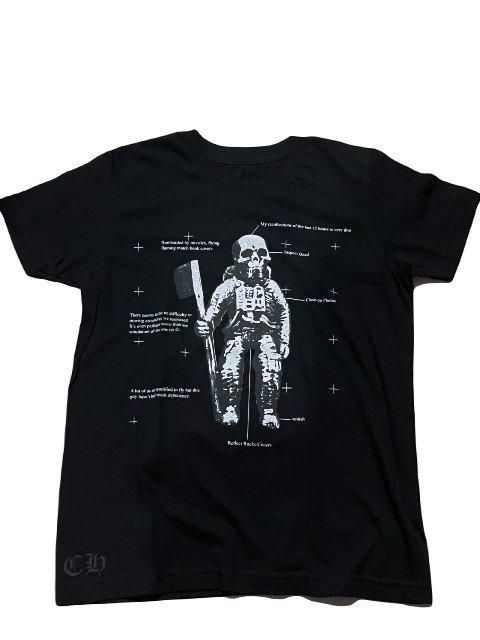 KIDS 用CHROME HEARTSクロムハーツFOTI Tシャツ black - 夜型大型