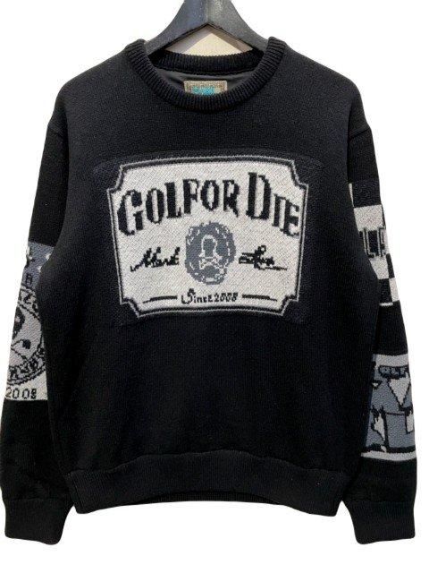 MARK&LONA マーク＆ロナKeith Hi-Tec Knit 防風ニット black MLM-4C