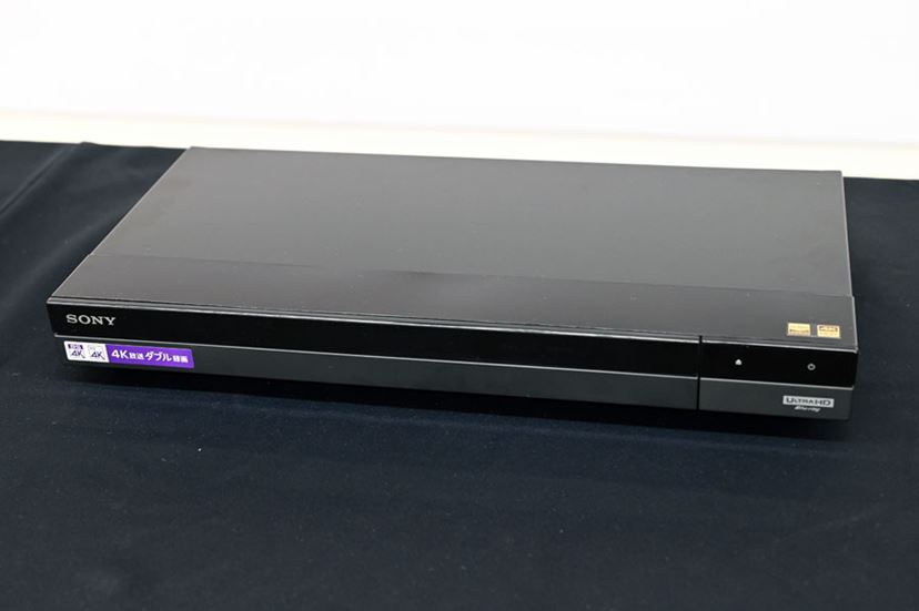 ソニー初の4Kチューナー内蔵BDレコーダーは2番組録画＆最大11倍録画