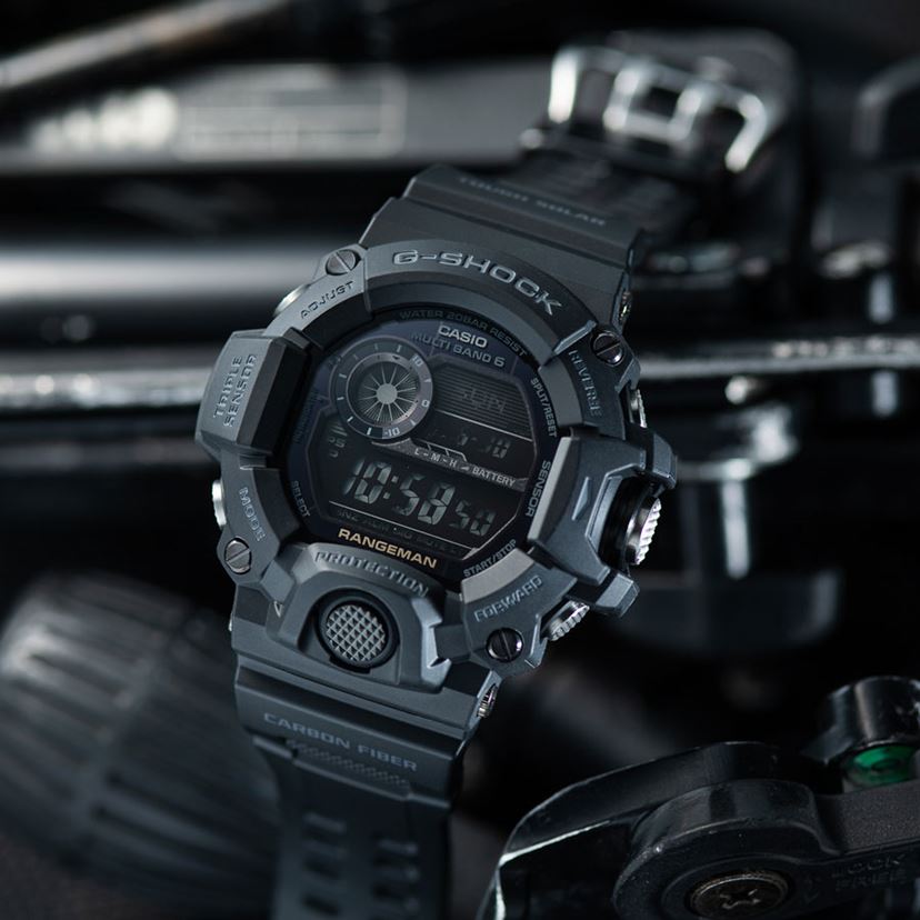 武骨G-SHOCK「マスターオブG」がマットブラックをまとった！ ベースは2