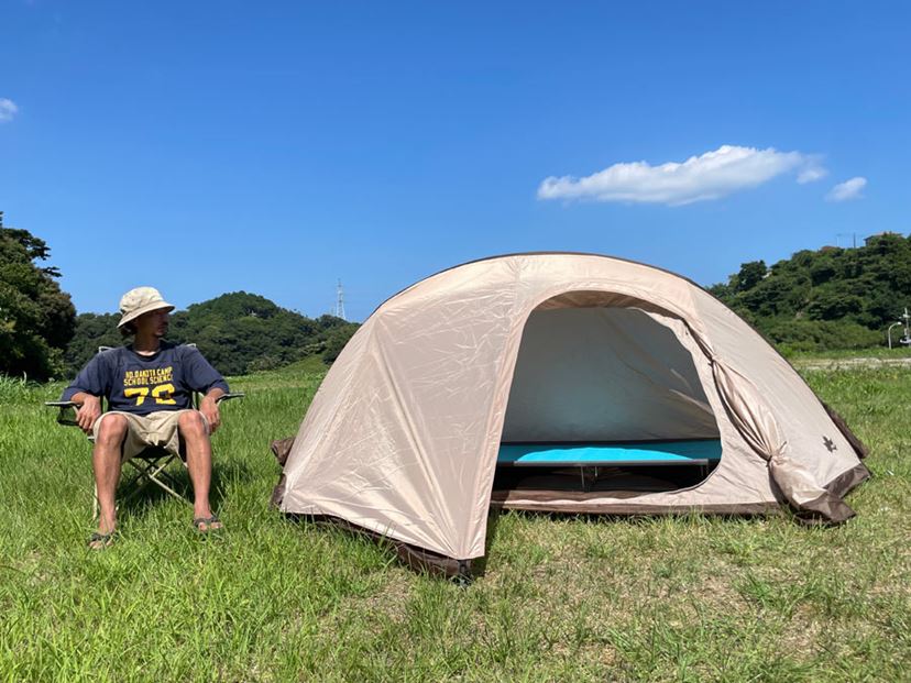 まるでDBのカプセルハウス!? ボタンを押すだけで設営できる「近未来的