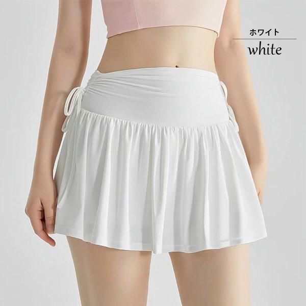 dk104】パンツ付きバレエスカート フレアスカート ショートパンツ内蔵