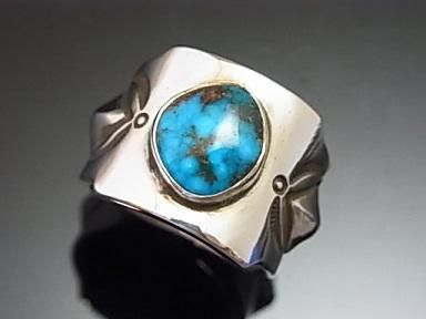 Herman Smith / ハーマン・スミス ターコイズリング29 Bisbee - BRAVES