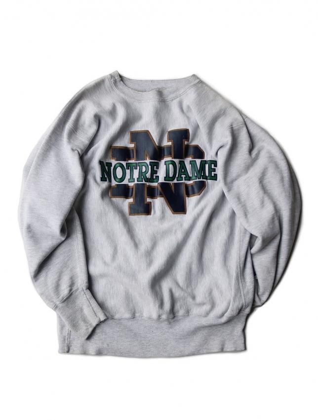 80s CHAMPION REVERSE WEAVE | ノートルダム Lサイズ - MATIN, VINTAGE