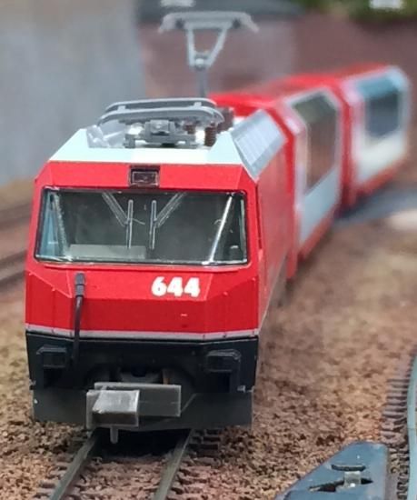 アルプスの氷河特急3両セット[KATO長軸改軌] - ビバン模型製作所