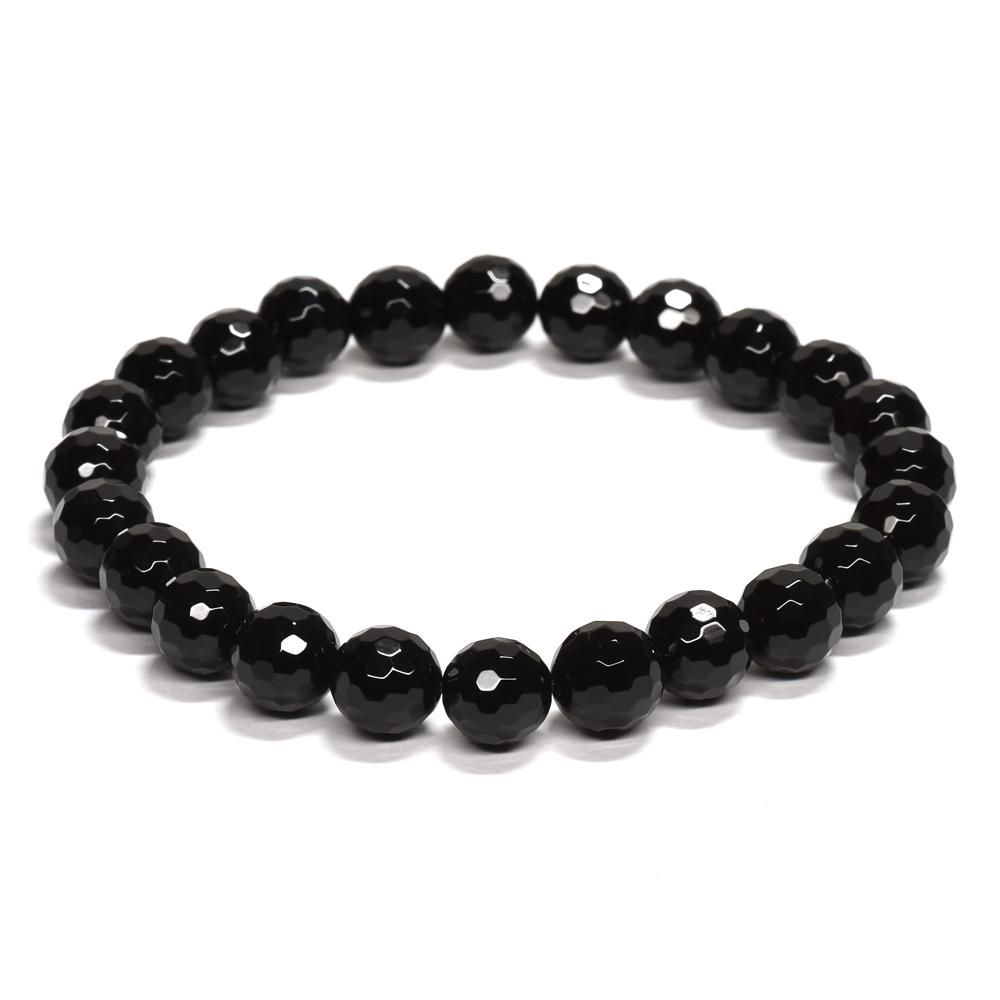 ラベンダーアメジスト 64面カット ブレスレット 10mm #NL028