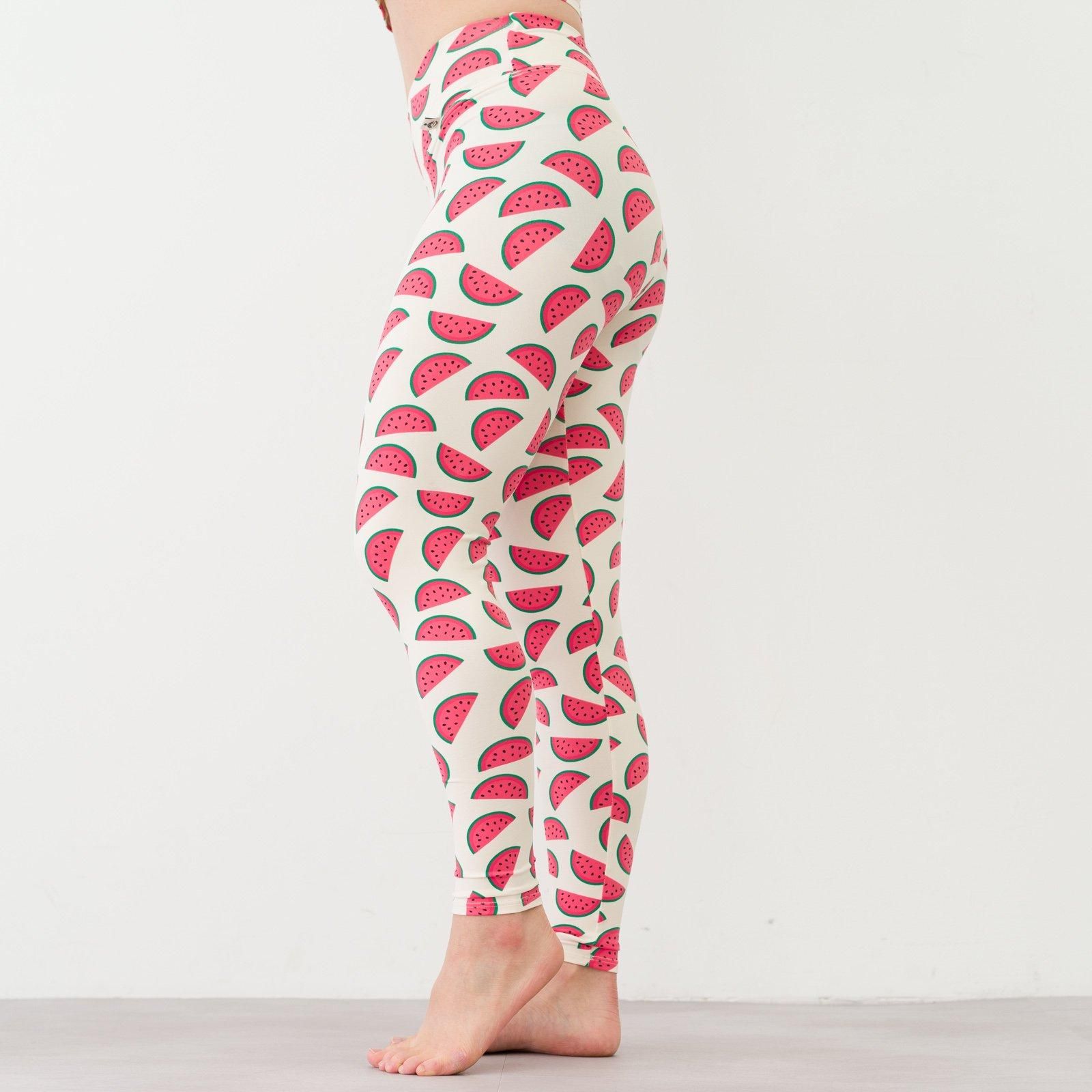 ヨガレギンス スイカ - ブラジリアンヨガパンツ・スポーツレギンスの