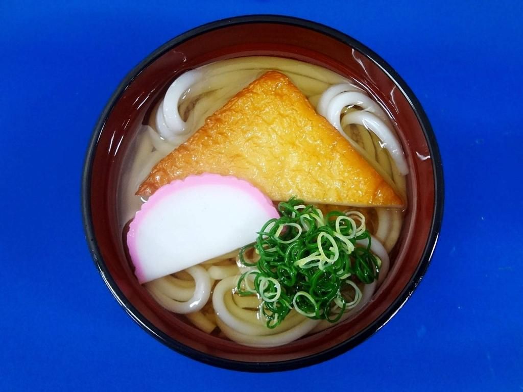 きつねうどん(小) (個人向け) - 食品サンプルの製造と販売 森野サンプル