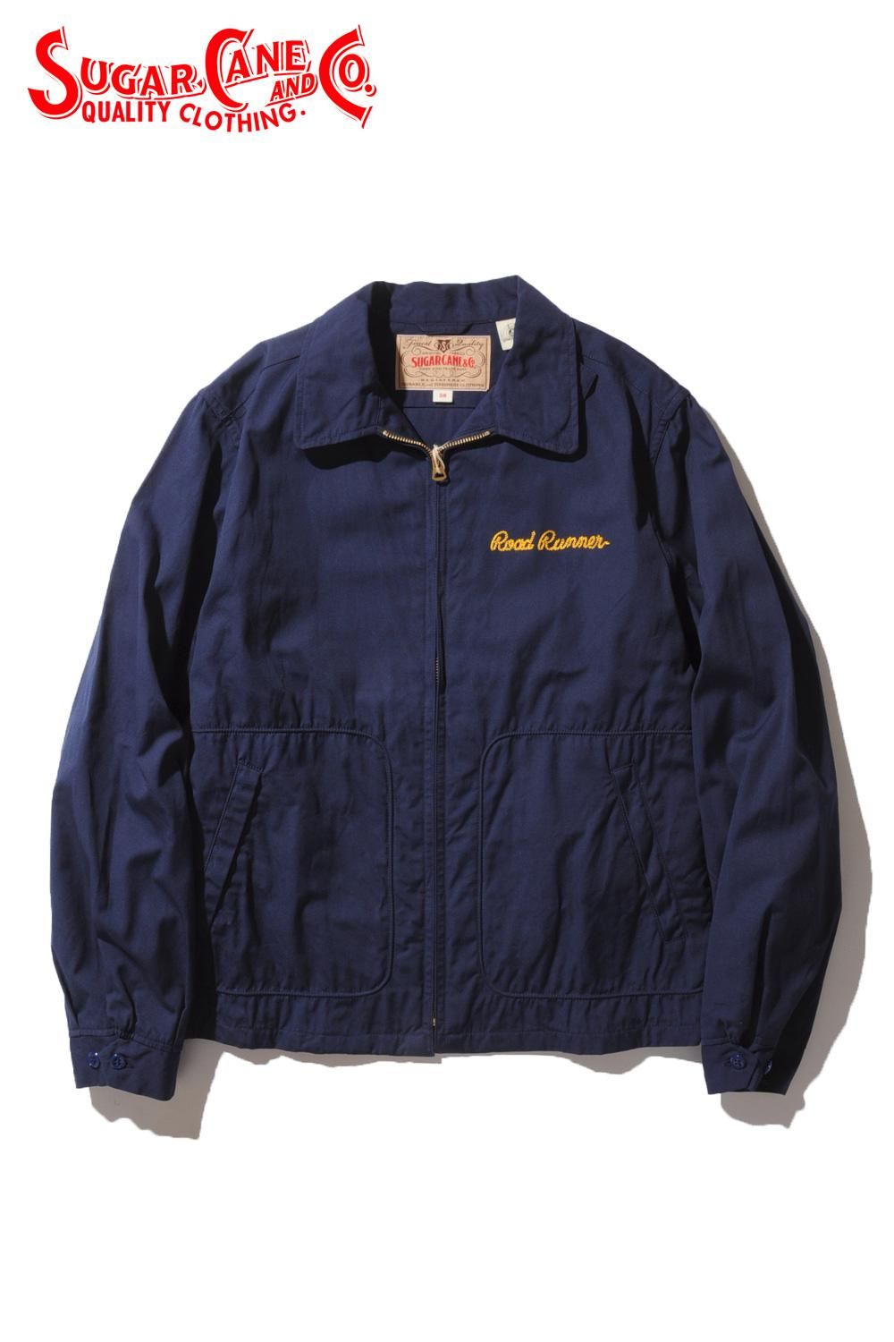 SUGAR CANE(シュガーケーン) スポーツジャケット ROAD RUNNER COTTON