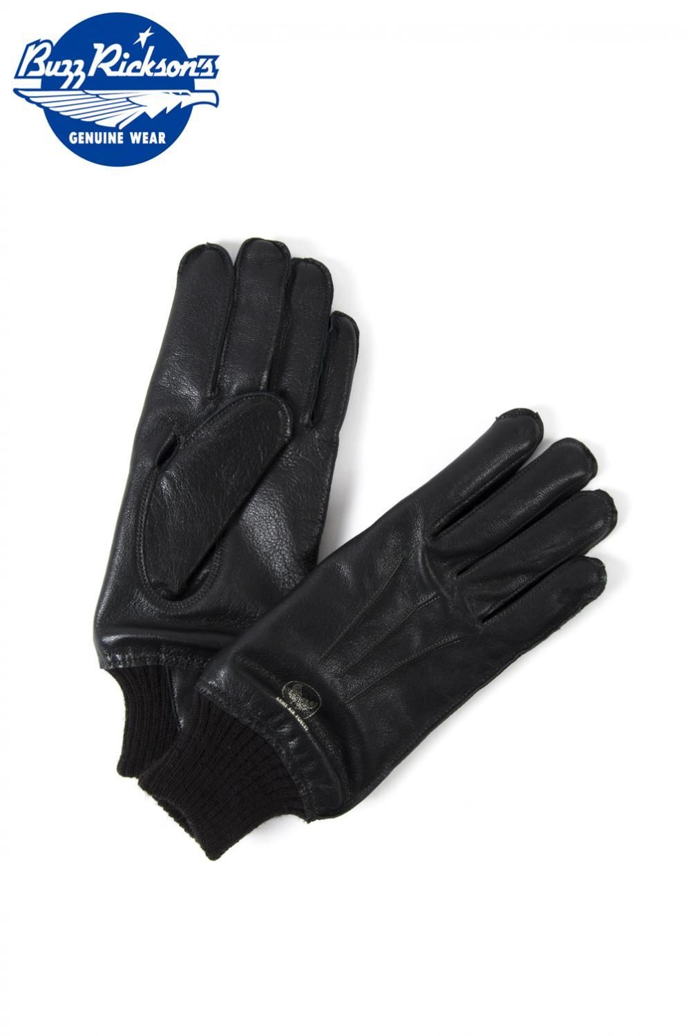 バズリクソンズ(BUZZ RICKSON'S) レザーグローブ BLACK A-10 GLOVE