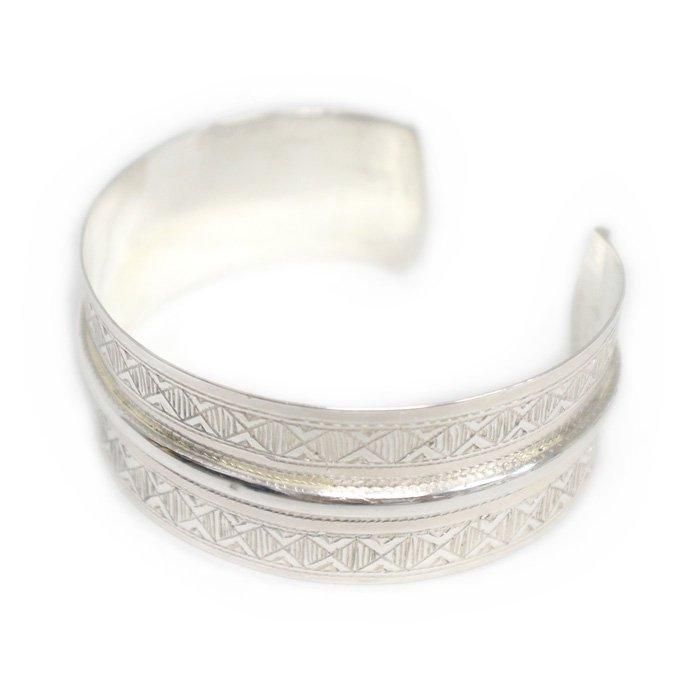 Touareg Silver（トゥアレグシルバー） バングル11 - 5minutes