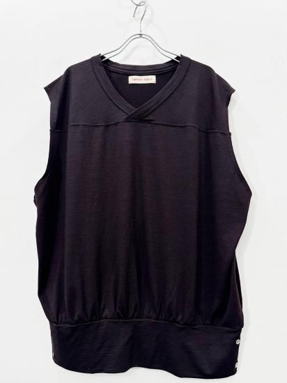 barbell object（バーベルオブジェクト） bo ns top Brown - Laid back