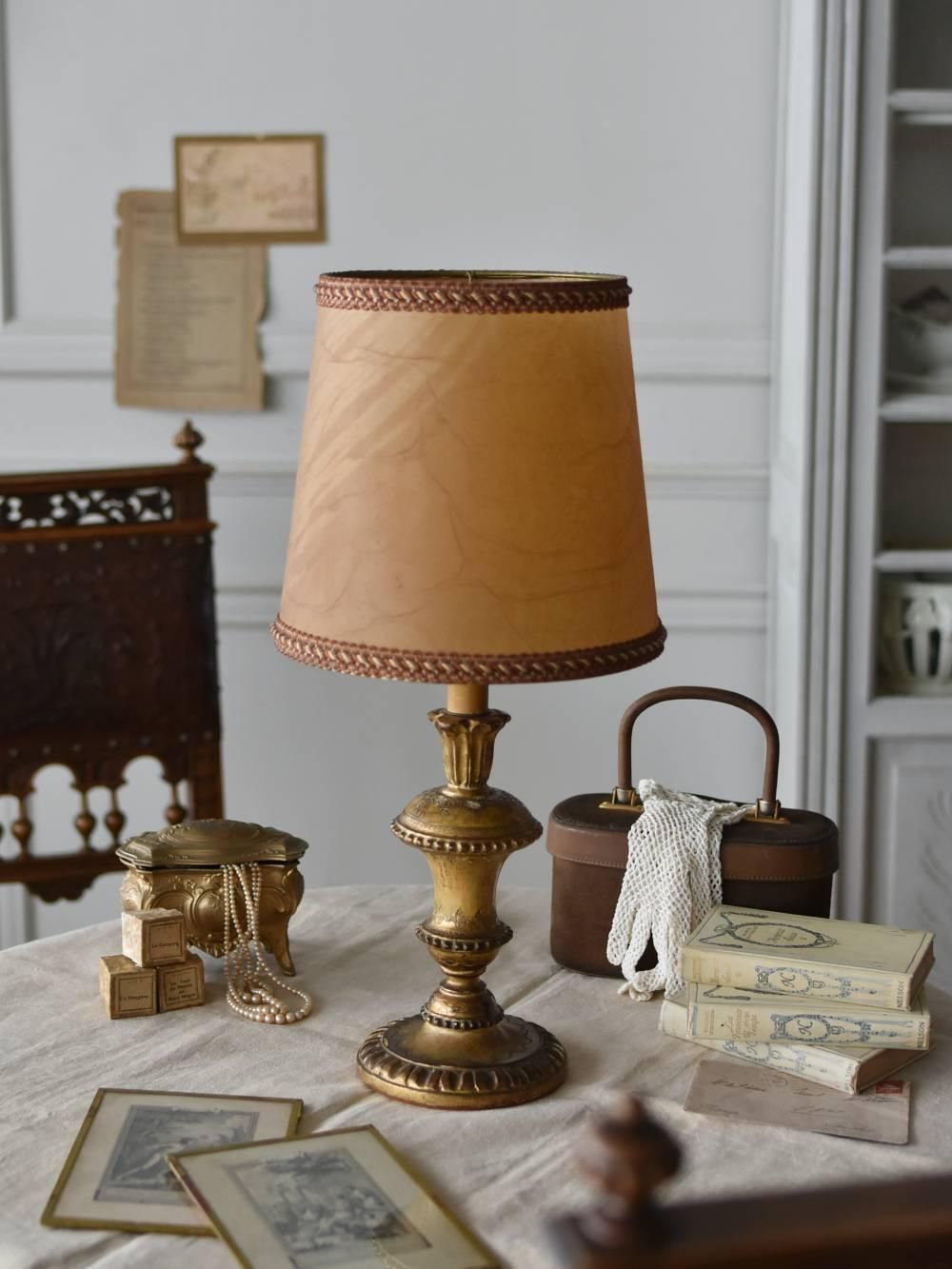 テーブルランプ 新日本照明 調光機能付 昭和レトロ 照明 テーブル