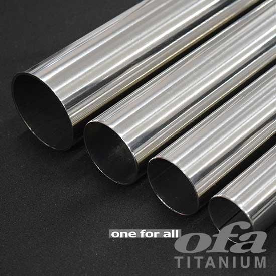 ステンレスパイプ（SUS436L）外面＃400研磨品 - チタンと非鉄金属の