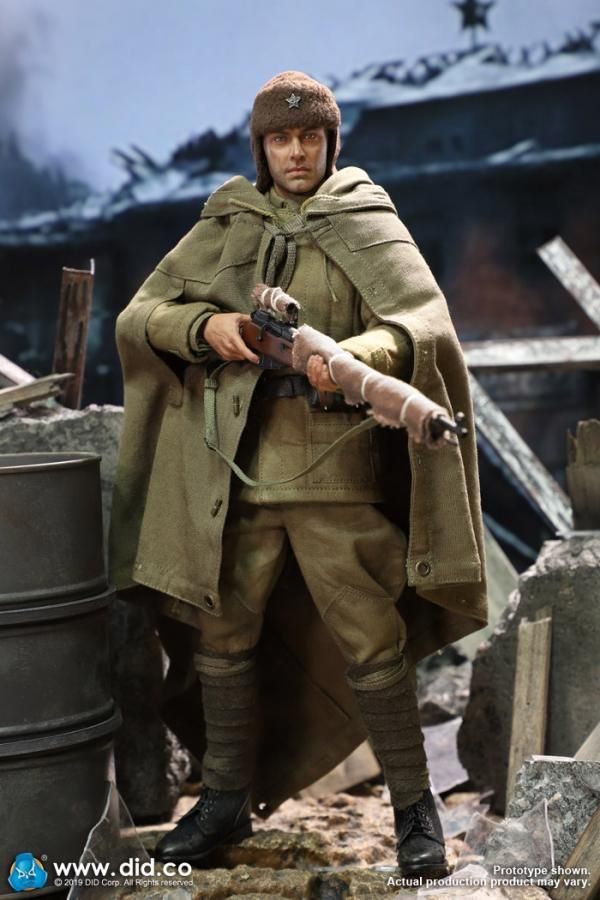 送料無料 1/6 DID R80139A WWII Russian Sniper-Vasily Zaitsev 2.0