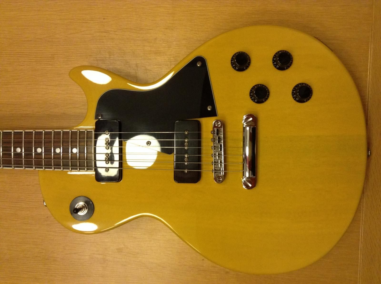 ブリッツ/BLITZ by AriaProⅡレスポールジュニア P-90 イエロー 新同