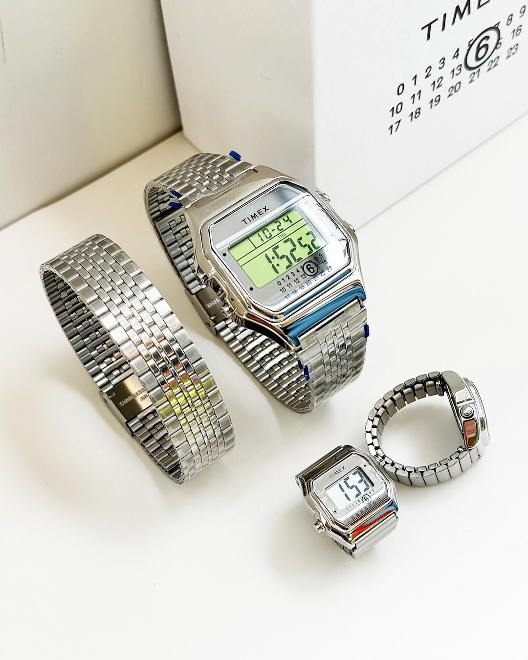 MM6 Maison Margiela × Timex｜Timex × MM6 T80 Gift Set w/ Extra