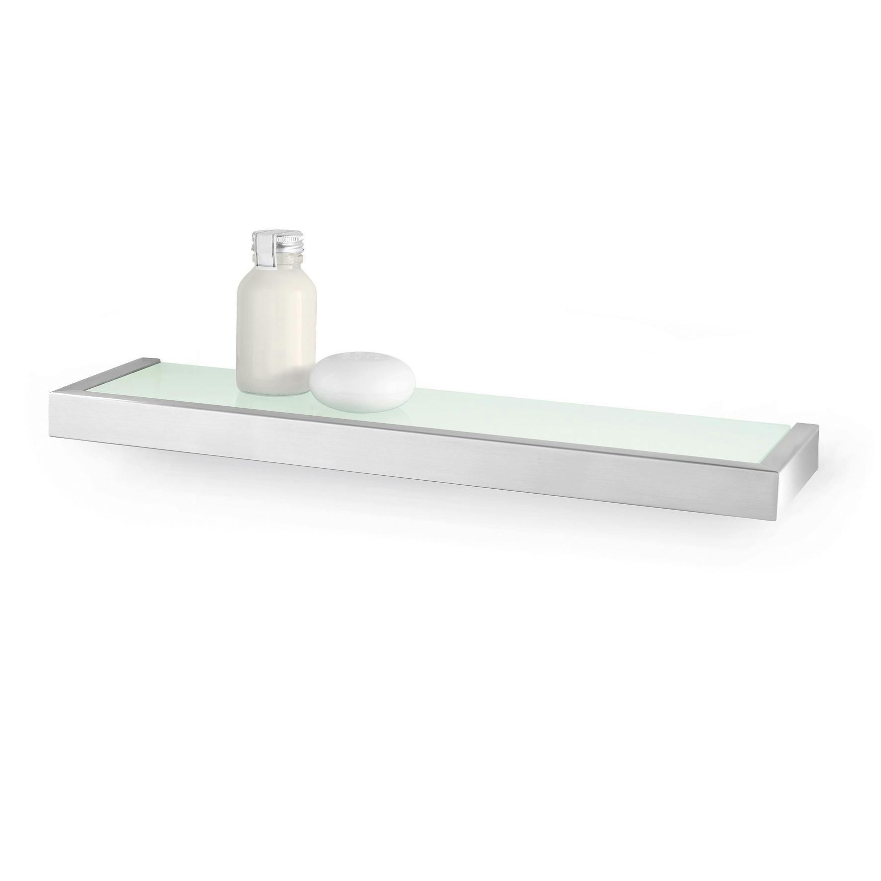 バスルームシェルフ｜ZACK 40384 LINEA バスシェルフ ガラス シェルフ