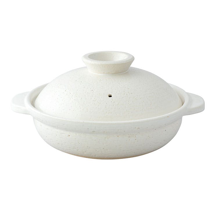 長谷園 IH対応土鍋 大 3～5人用 長谷製陶【IH 伊賀土鍋 卓上鍋 陶器