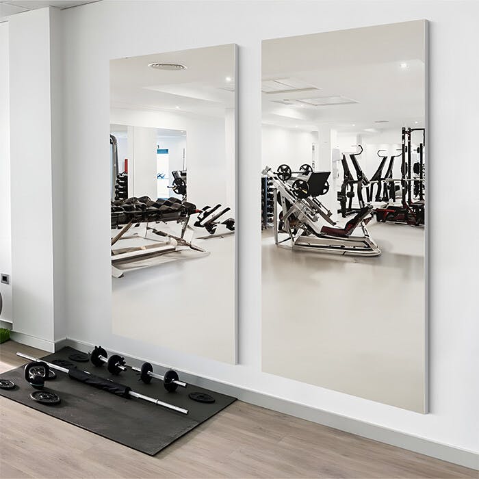 割れないミラー 幅100cmx高さ180cm フィルムミラー 姿見 全身鏡 鏡