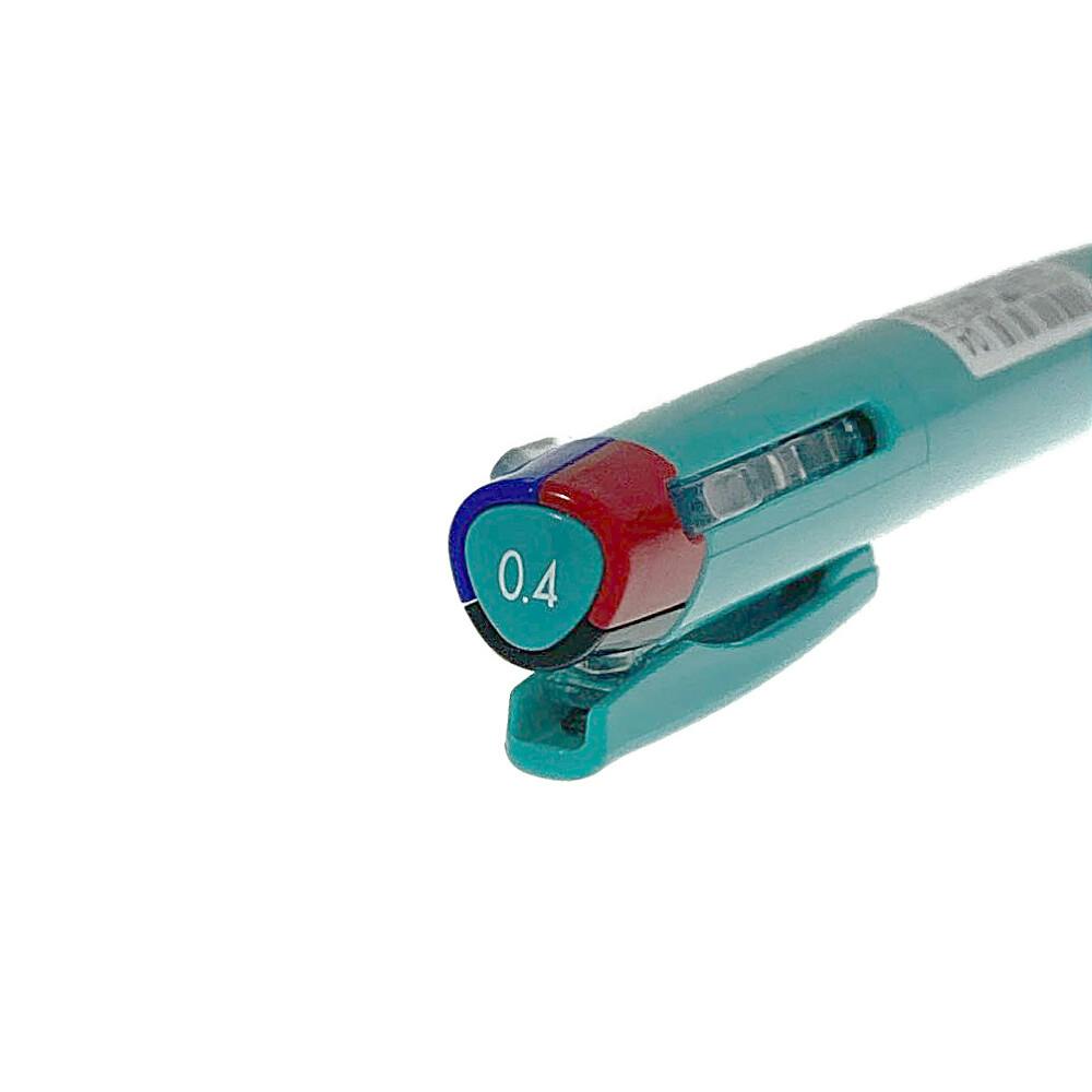 ゼブラ 限定サラサクリップ3C 3色ボールペン 0.4mm ターコイズブルー