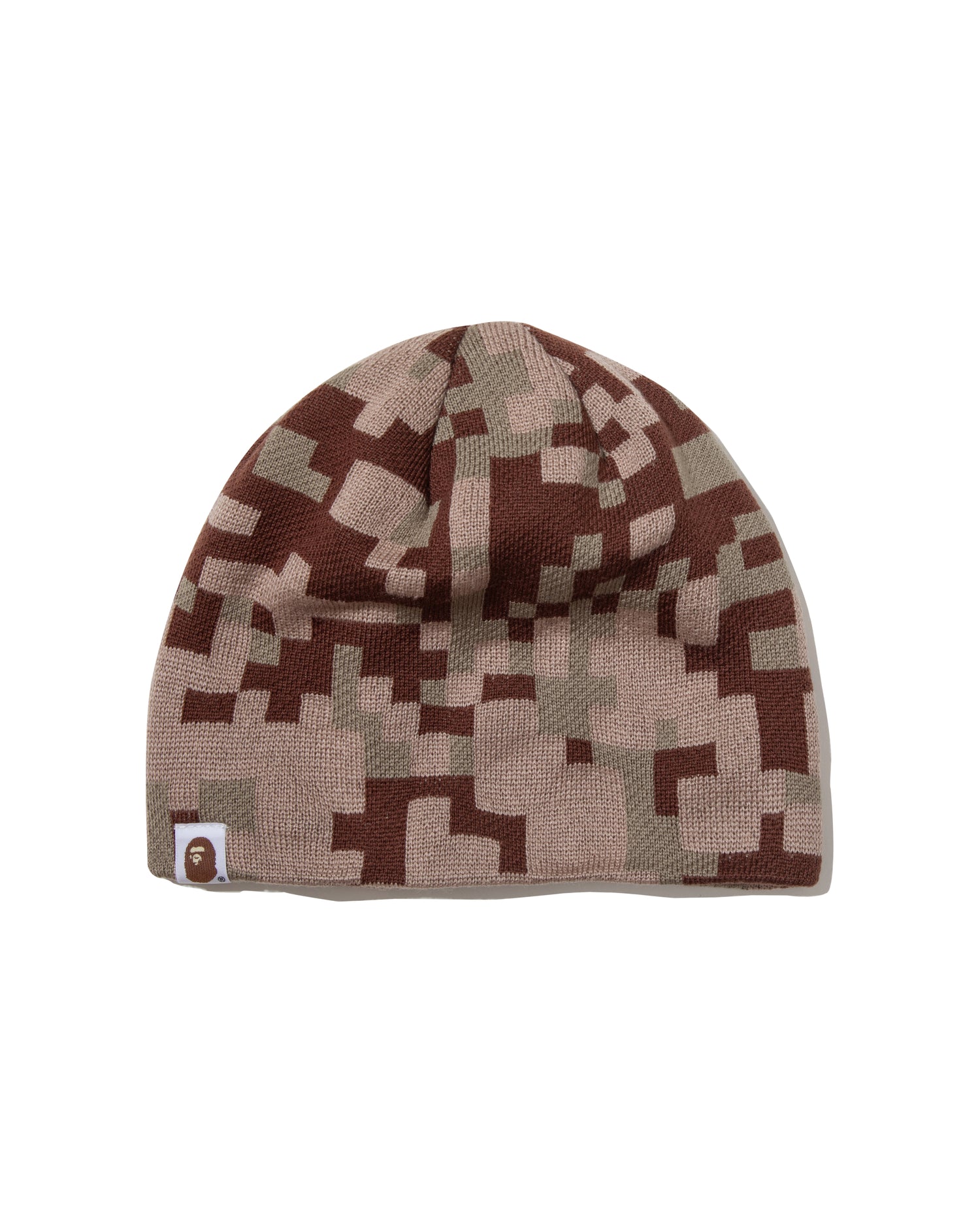 A BATHING APE® BAPE By Kazuki Kuraishi Pixelate Camo Beanie | Bape
