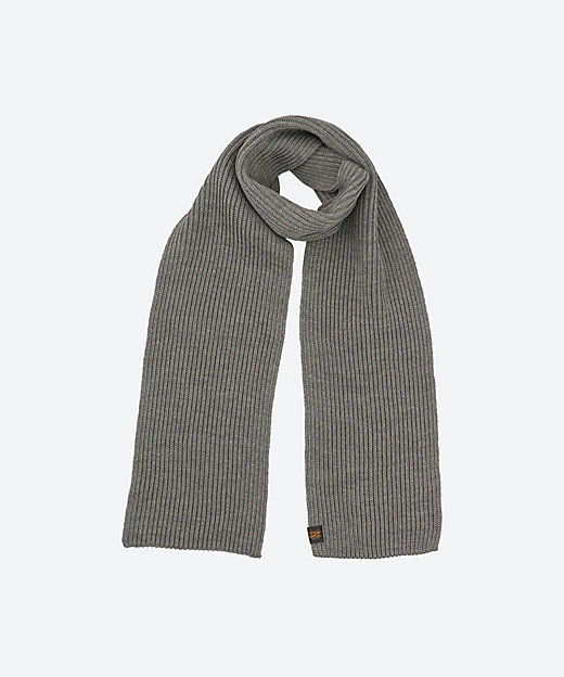 SOLID WOOL MUFFLER BN－25FI－003