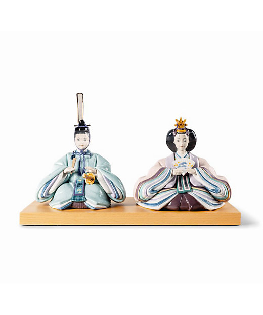 雛人形（Turquoise＆Pink） | LLADRO/リヤドロ | 三越