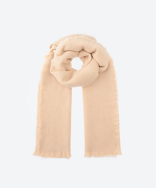 カシミヤバスケットフリンジストール | ASAUCE MELER (Women