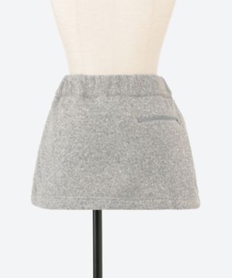 THERMAL PRO FLEECE TUCK MINI SKIRT