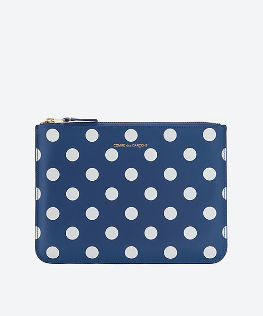 ドットプリント ポーチ大 | Wallet COMME des GARCONS (Women/Men