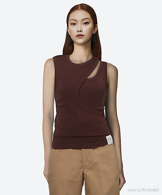 LAYERED TANK TOP 25FW／12404 | HYKE (Women
